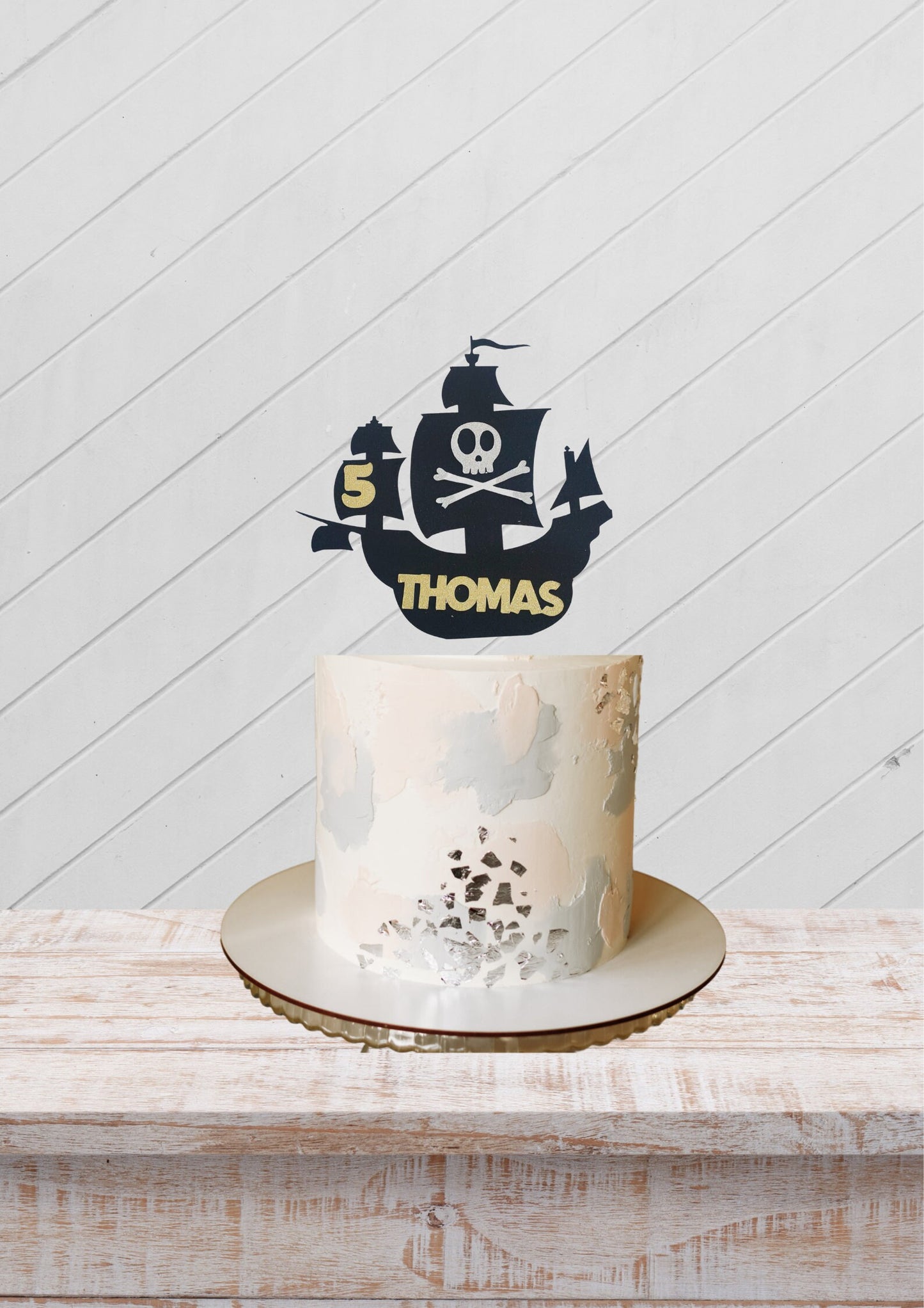 Custom Pirate bundle, pirate cake decoration, Pirate birthday party, pirate cake topper, personalised with any name and age