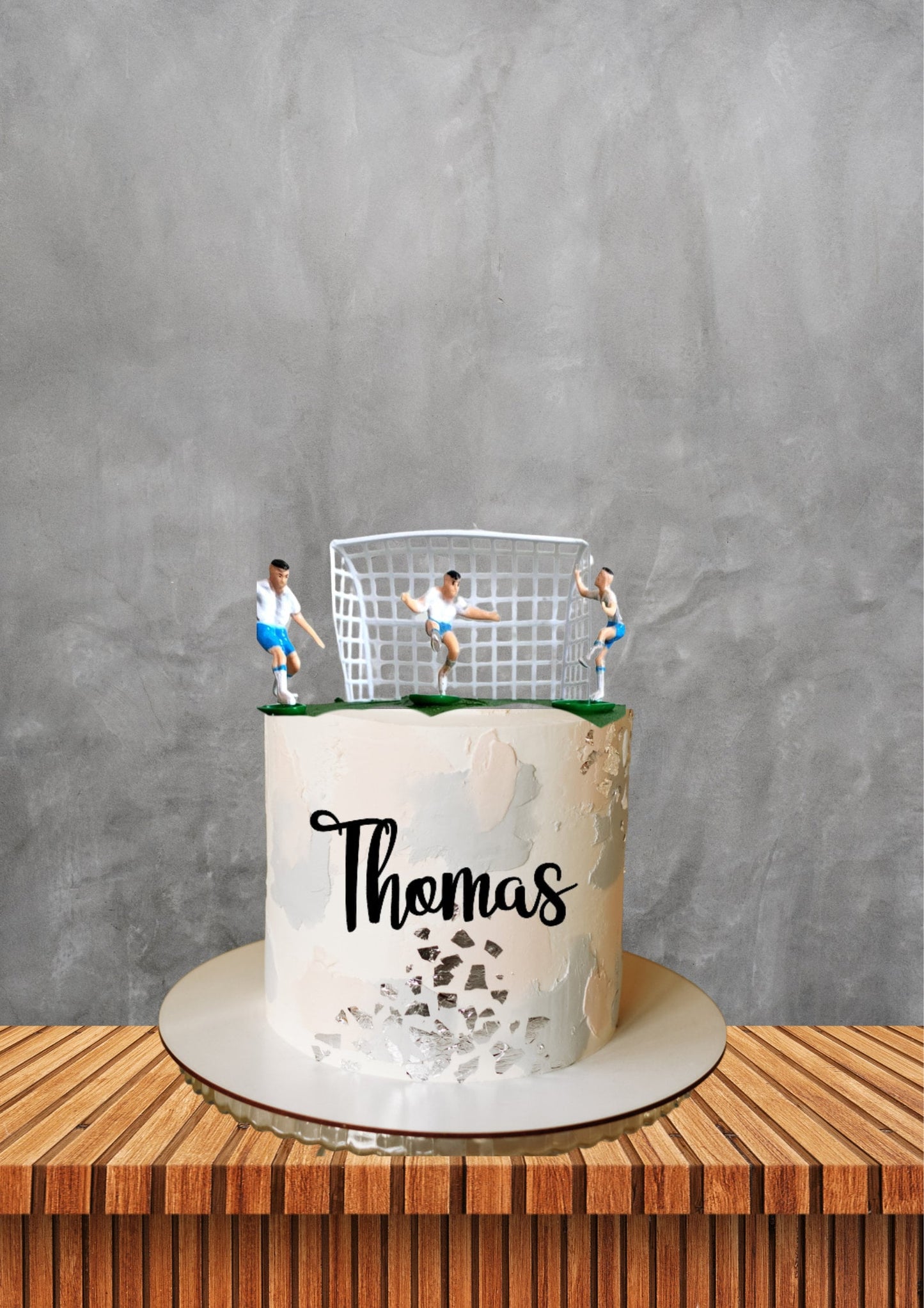 Personalized Football Bundle Cake Topper Custom Name & Age Birthday Party Decor Sports Theme party Celebrations accessories cake