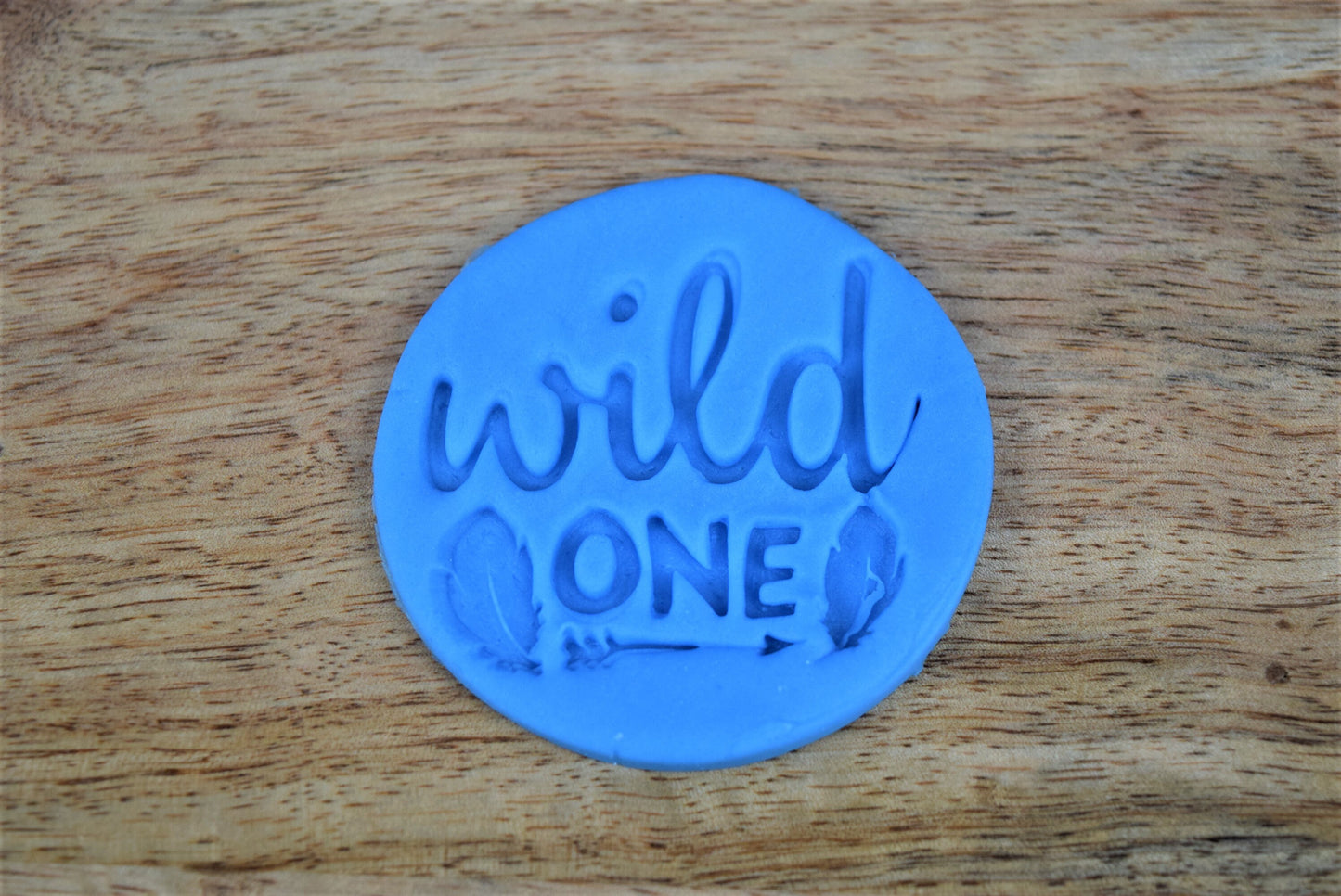 Wild one birthday fondant stamp embosser, cookie stamp embosser