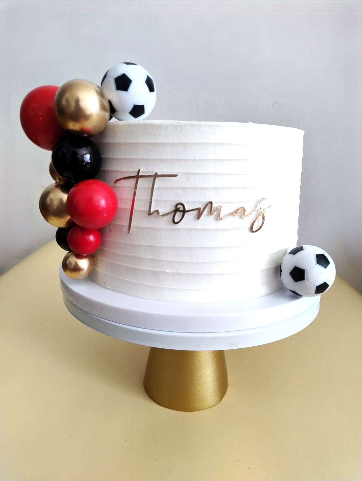 Football bundle cake topper birthday party  sporty touch cake decoration