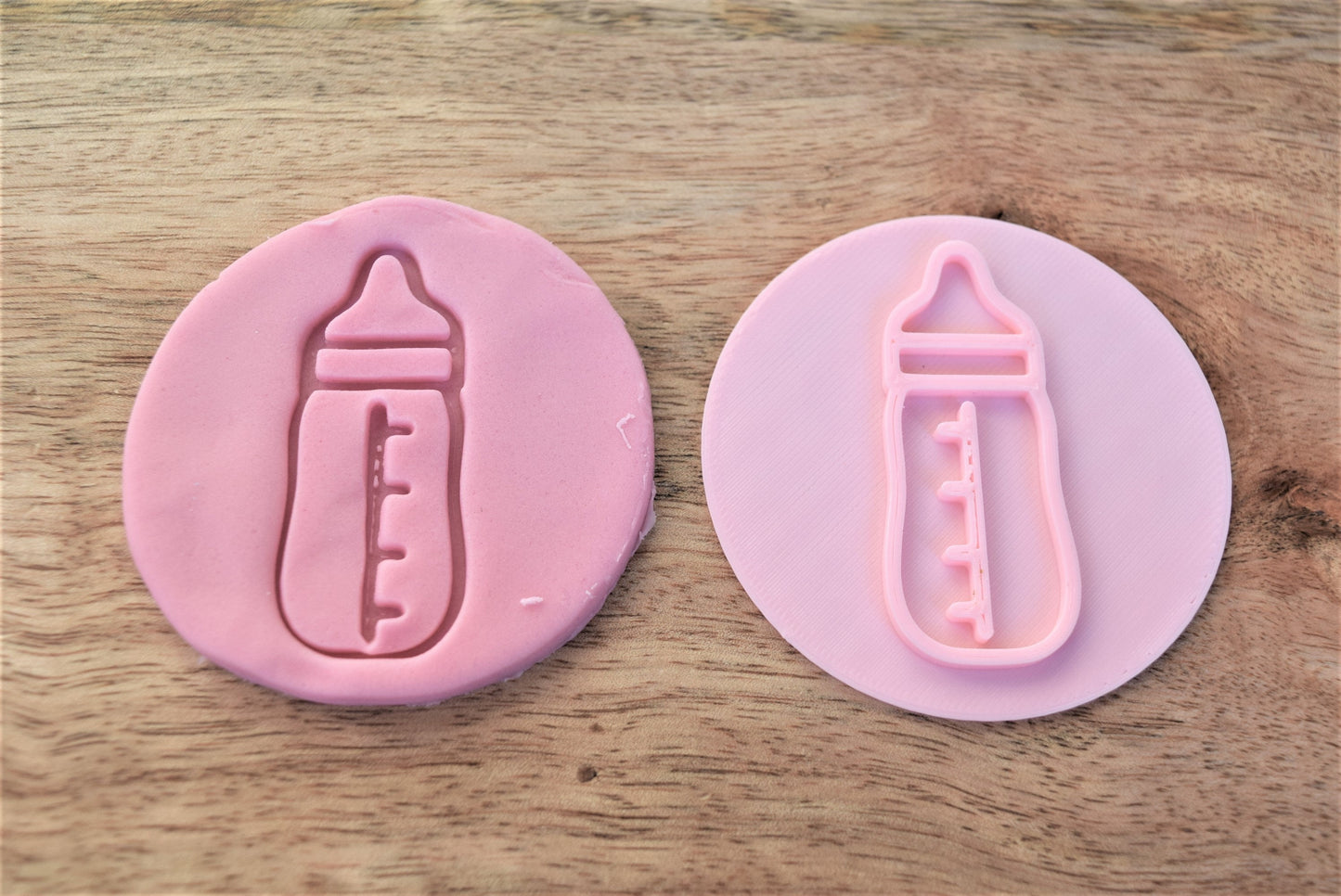 bottle cookie stamp cupcake topper embosser gender review fondant decoration tool cookie decorating accessory baby shower sweets embossing