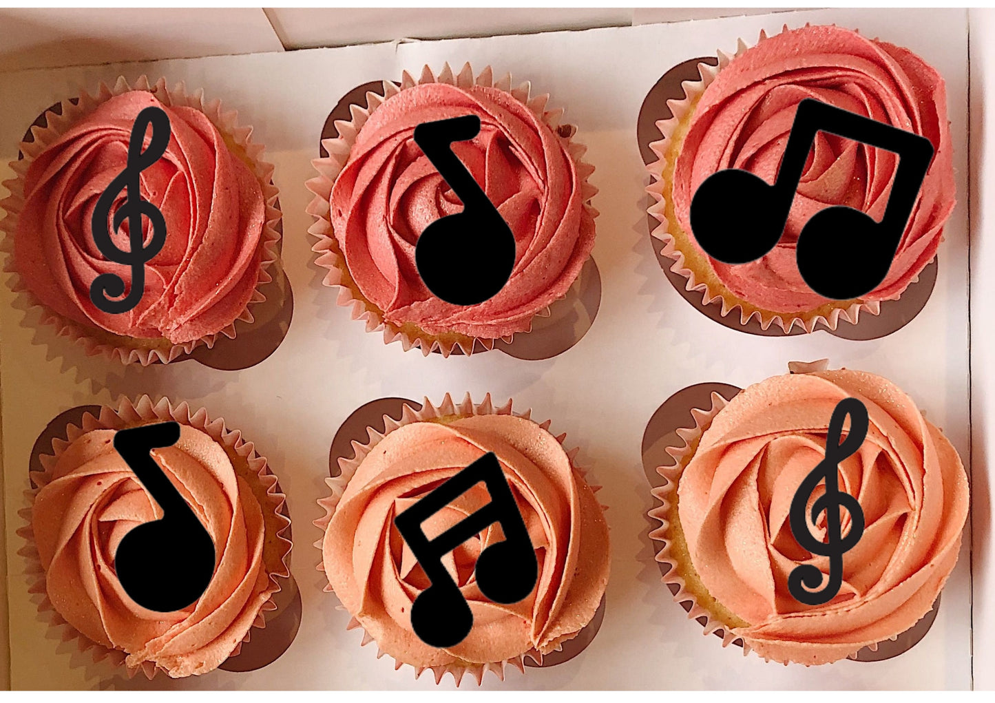 Music cupcake topper Party Decorations Music Theme Birthday Decor Rock Star Cupcake Toppers Music Theme Birthday Decor music notes Picks