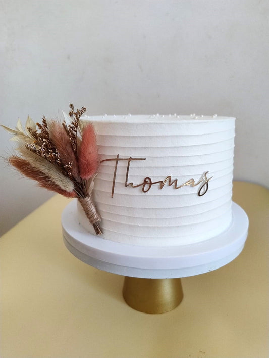 Rustic Floral Cake Topper Wedding cake decoration flowers birthday party cake