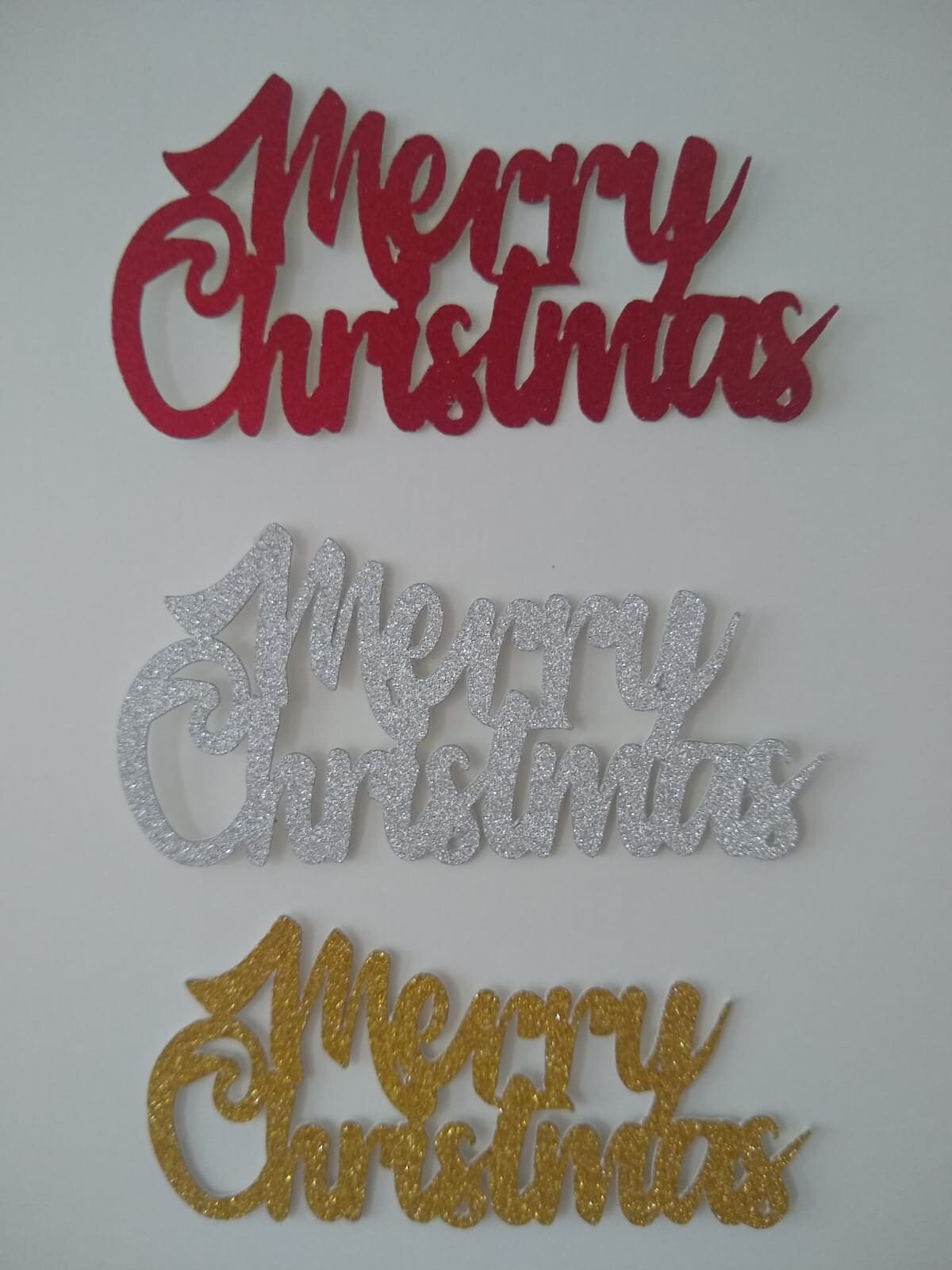 6 pcs Merry Christmas cupcake topper, Christmas tree, reindeer glitter topper, Christmas cupcake decoration, Christmas cupcake