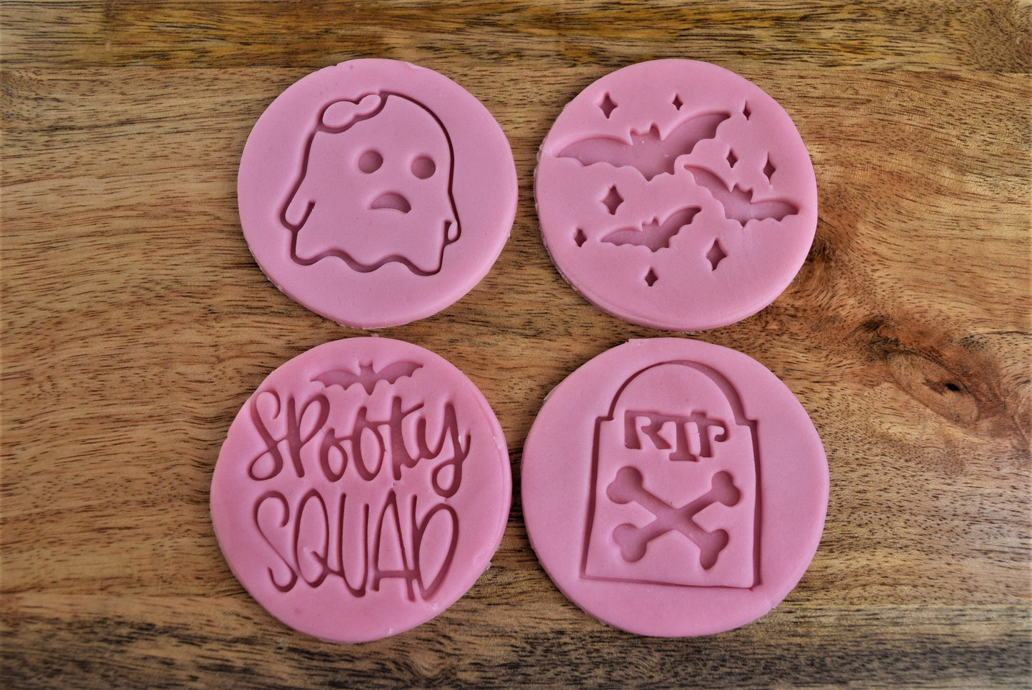 Halloween fondant stamp embosser decoration Icing cupcake Halloween stamp topper cookie Halloween embosser decoration