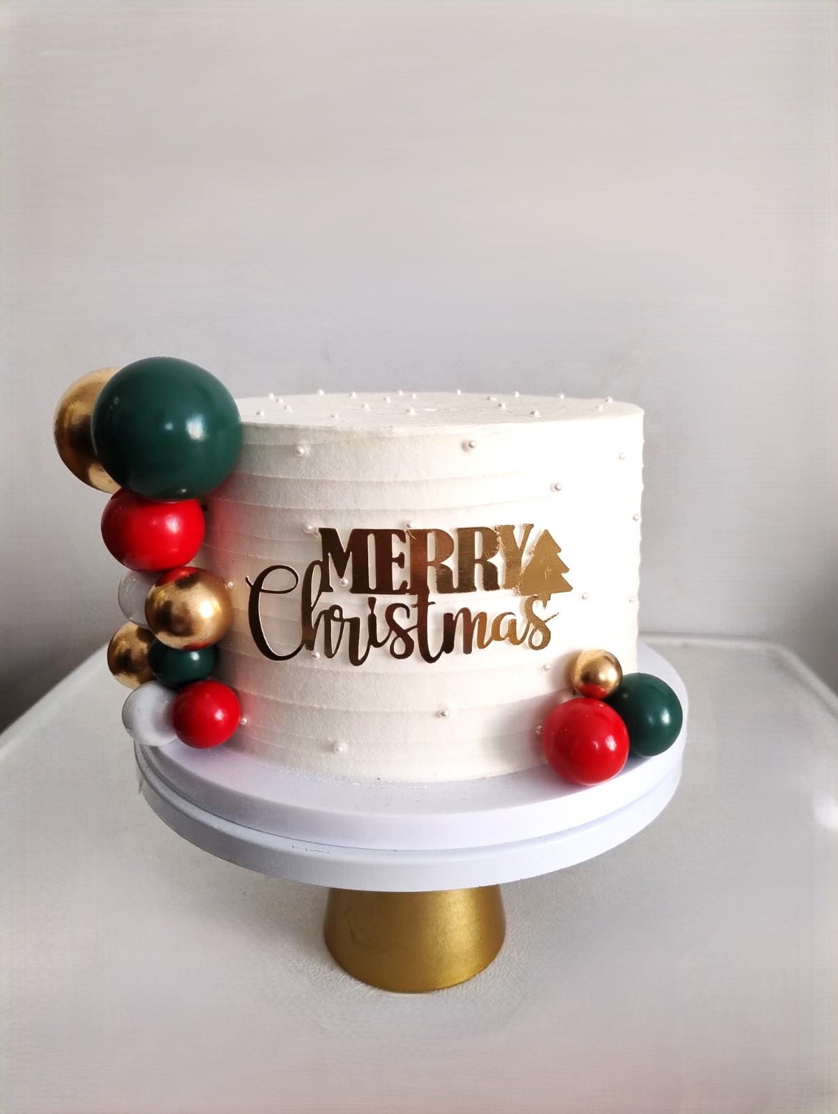 Christmas Cake Topper set Holiday Baking Decoration Xmas Cake Winter Party Cake Decoration charm mini balls cake bundle decor