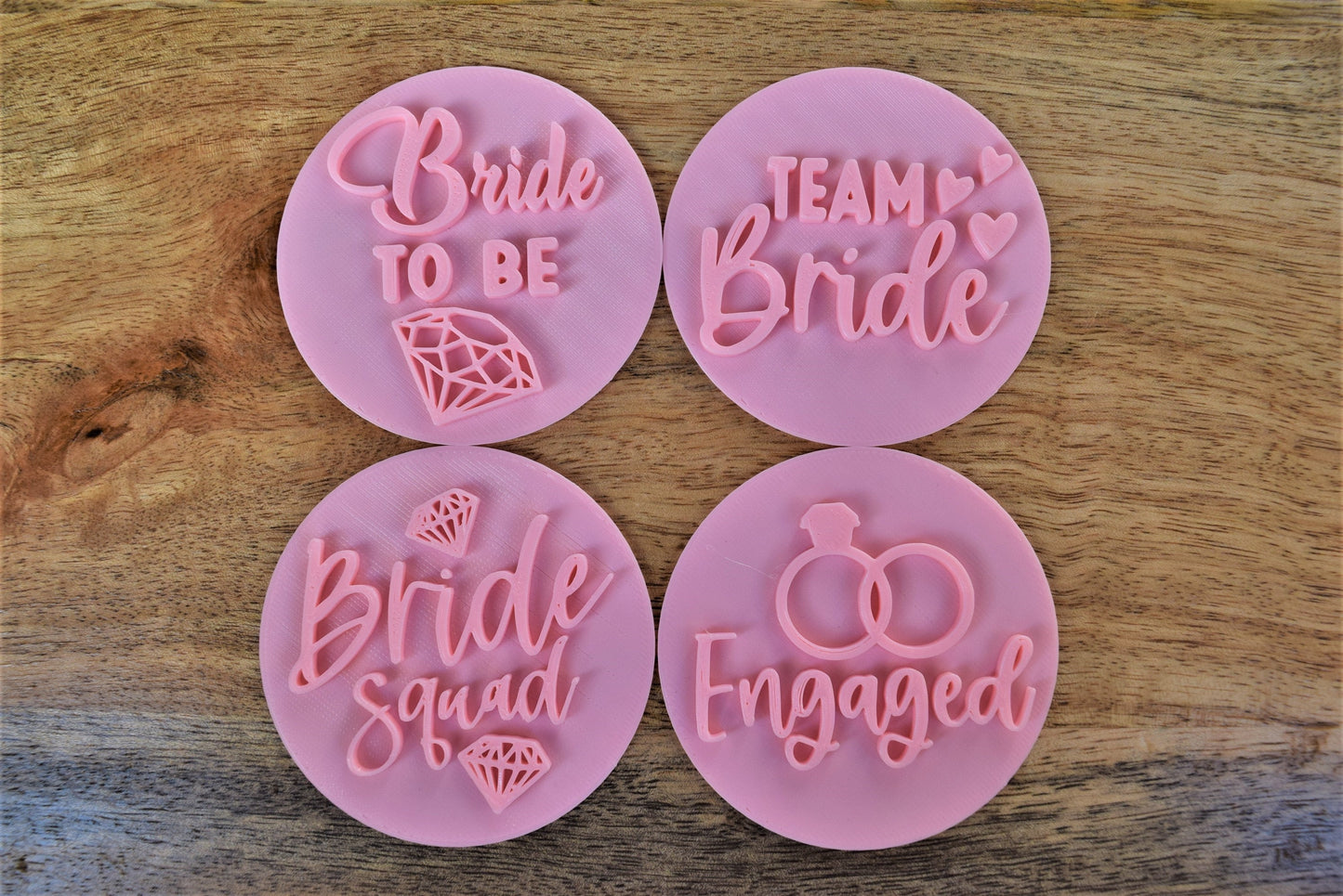 Bride Squad cookie stamp topper Hen party cupcake topper fondant embosser decoration Icing cupcake topper embosser hen do cookie decor stamp