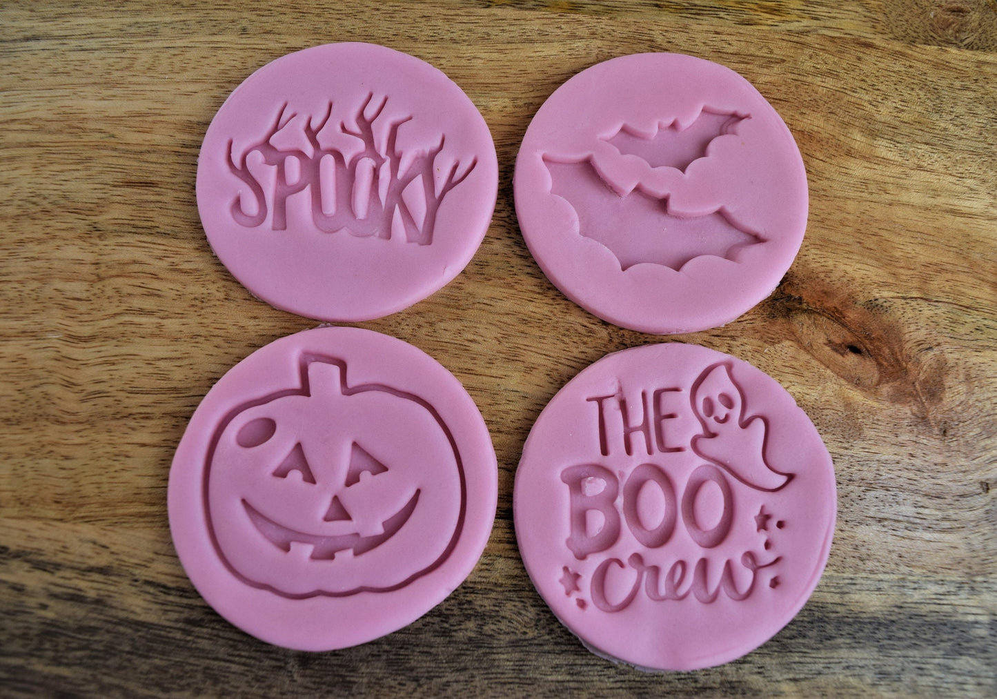 Halloween fondant stamp embosser decoration Icing cupcake Halloween stamp topper cookie Halloween embosser decoration