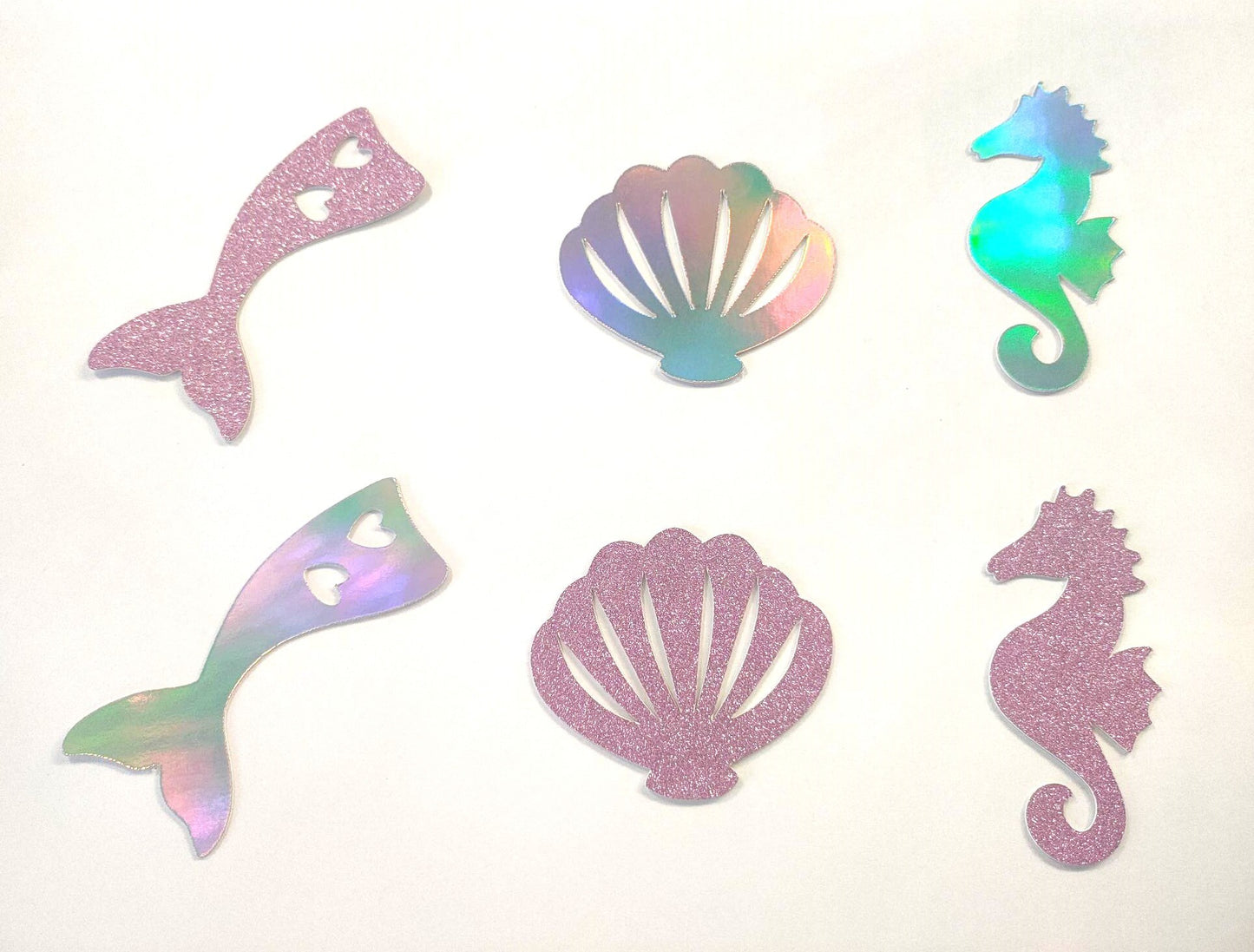 Mermaid cupcake toppers decoration Mermaid Tail Cupcake Picks Magical Ocean Theme Party Decoration mermaid birthday party tail cupcake