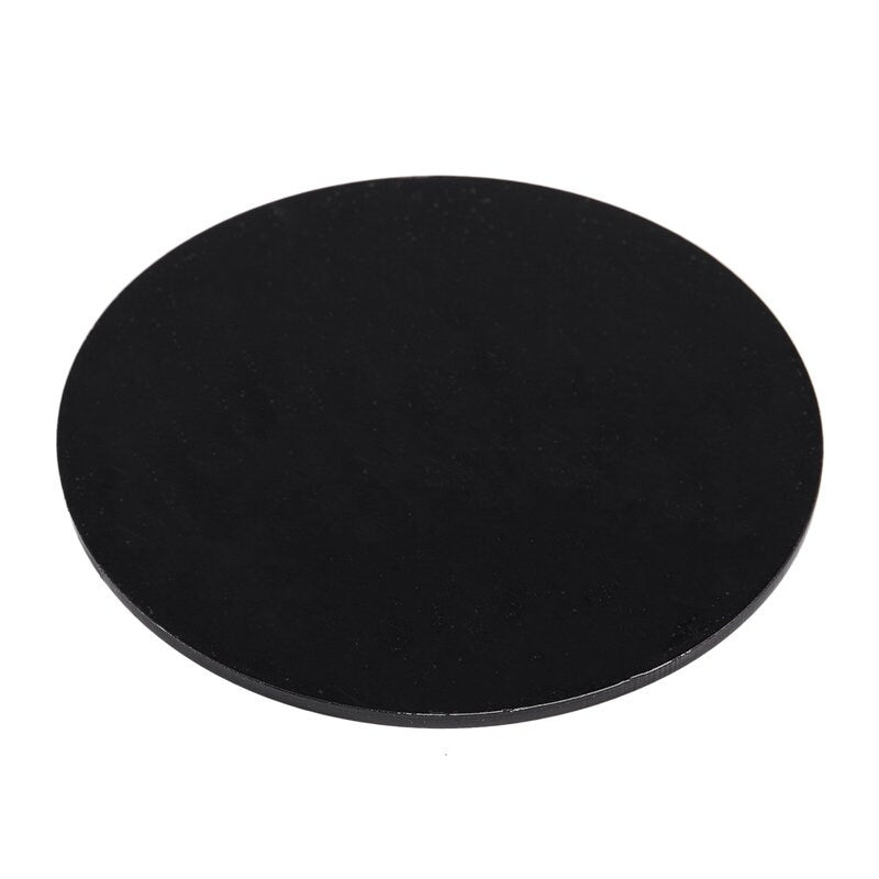 Black Glossy Acrylic Round Disk cake decoration base Acrylic Ganache Buttercream Icing Disc cake embellishment glossy base  art cake