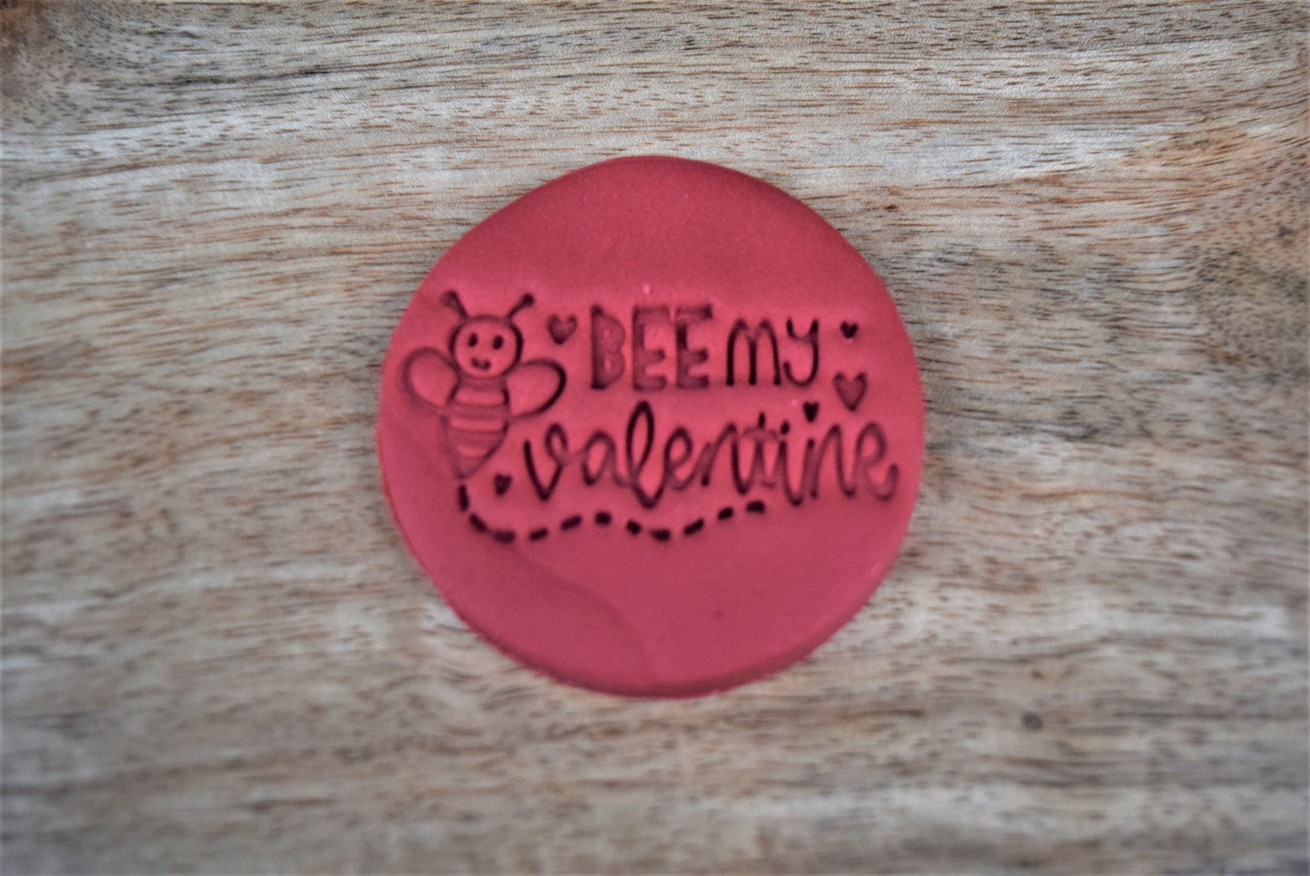 Valentine's day cookie stamp embosser topper, cupcake decoration