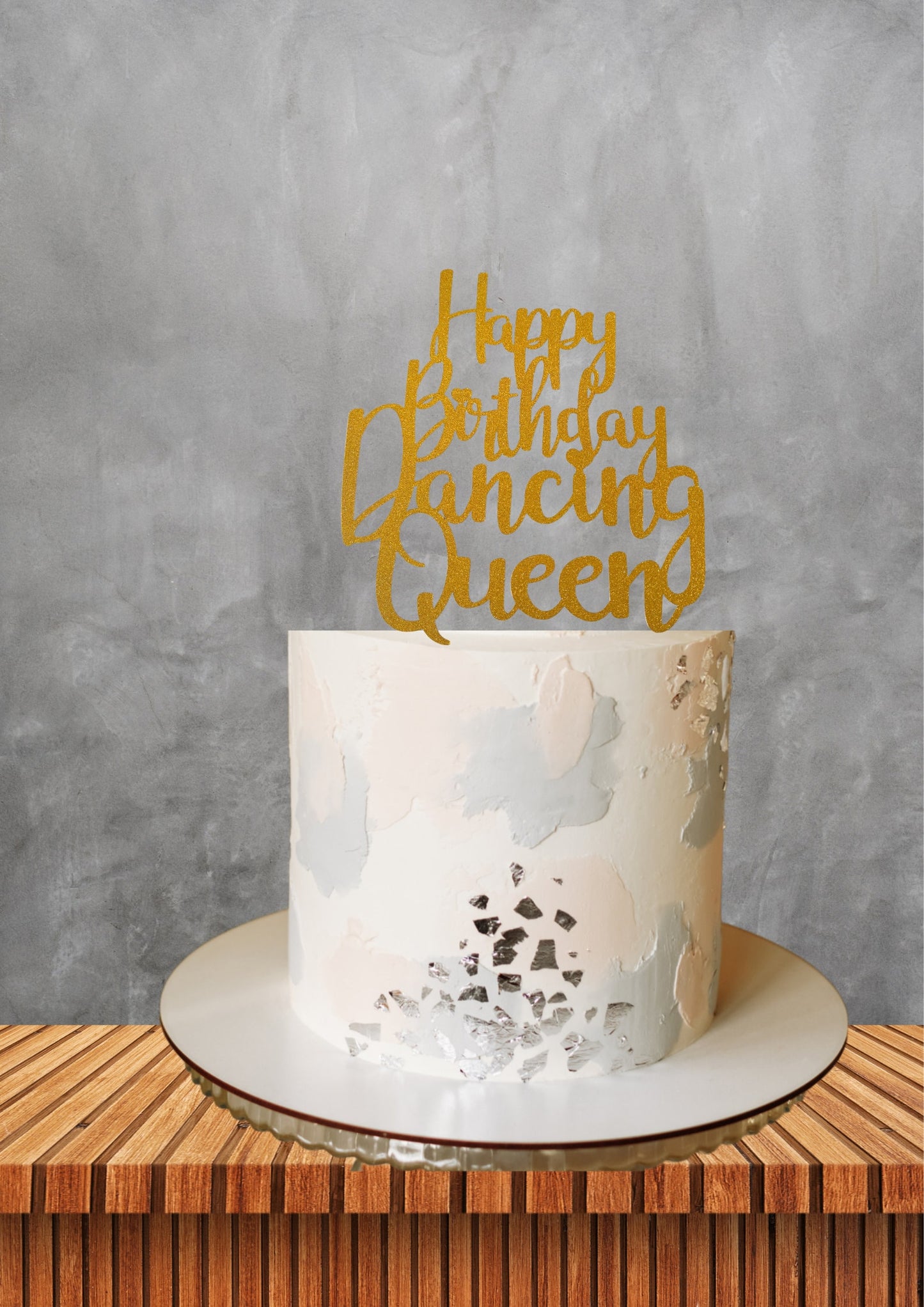 Dancing queen cake topper, birthday cake topper, cake decoration,