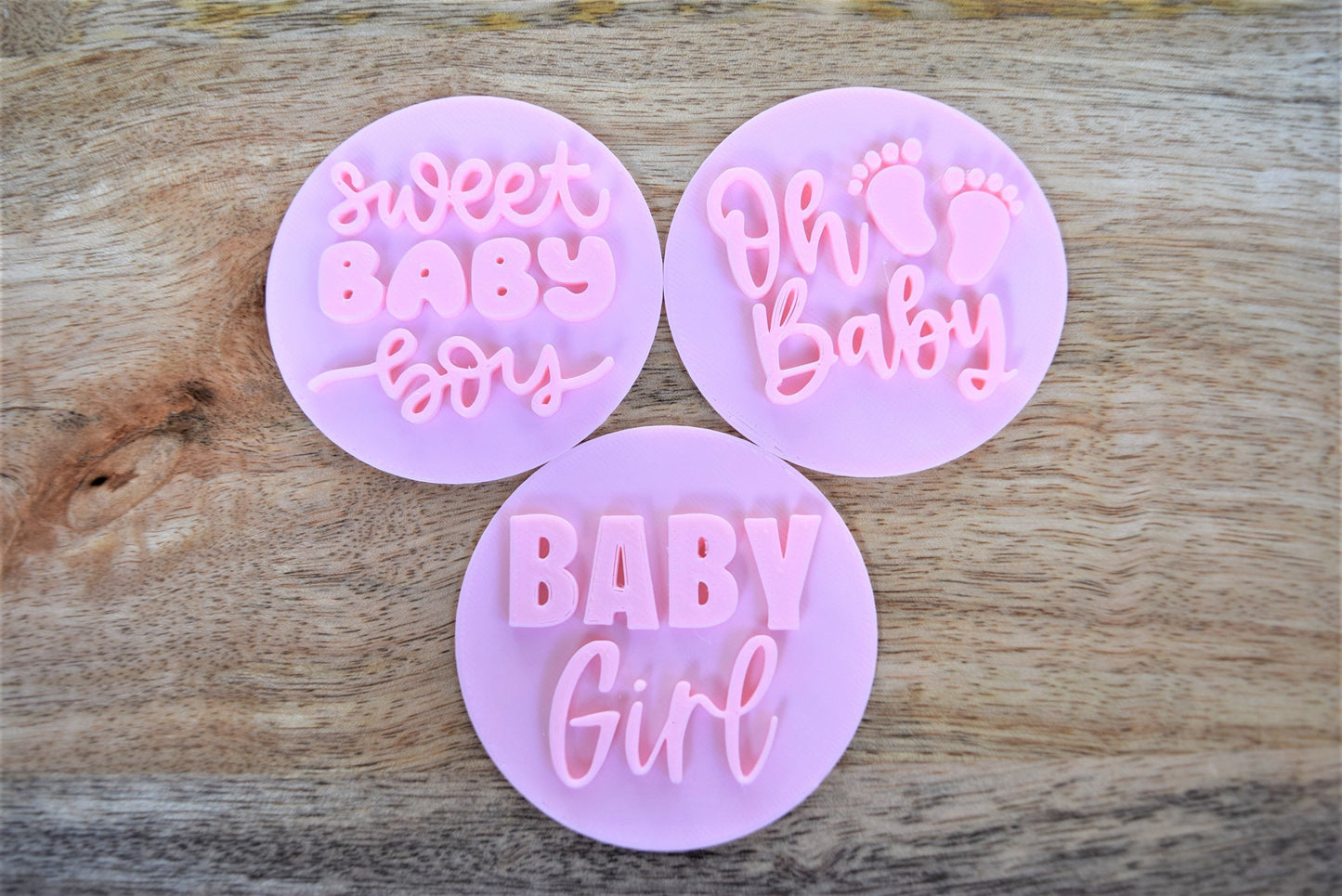 Custom fondant embosser, any name fondant stamp decoration, personalised cookie embosser