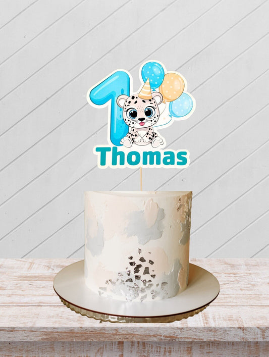 Personalized First Birthday Cake Topper Custom One Cake Topper 1st Birthday Party Decoration