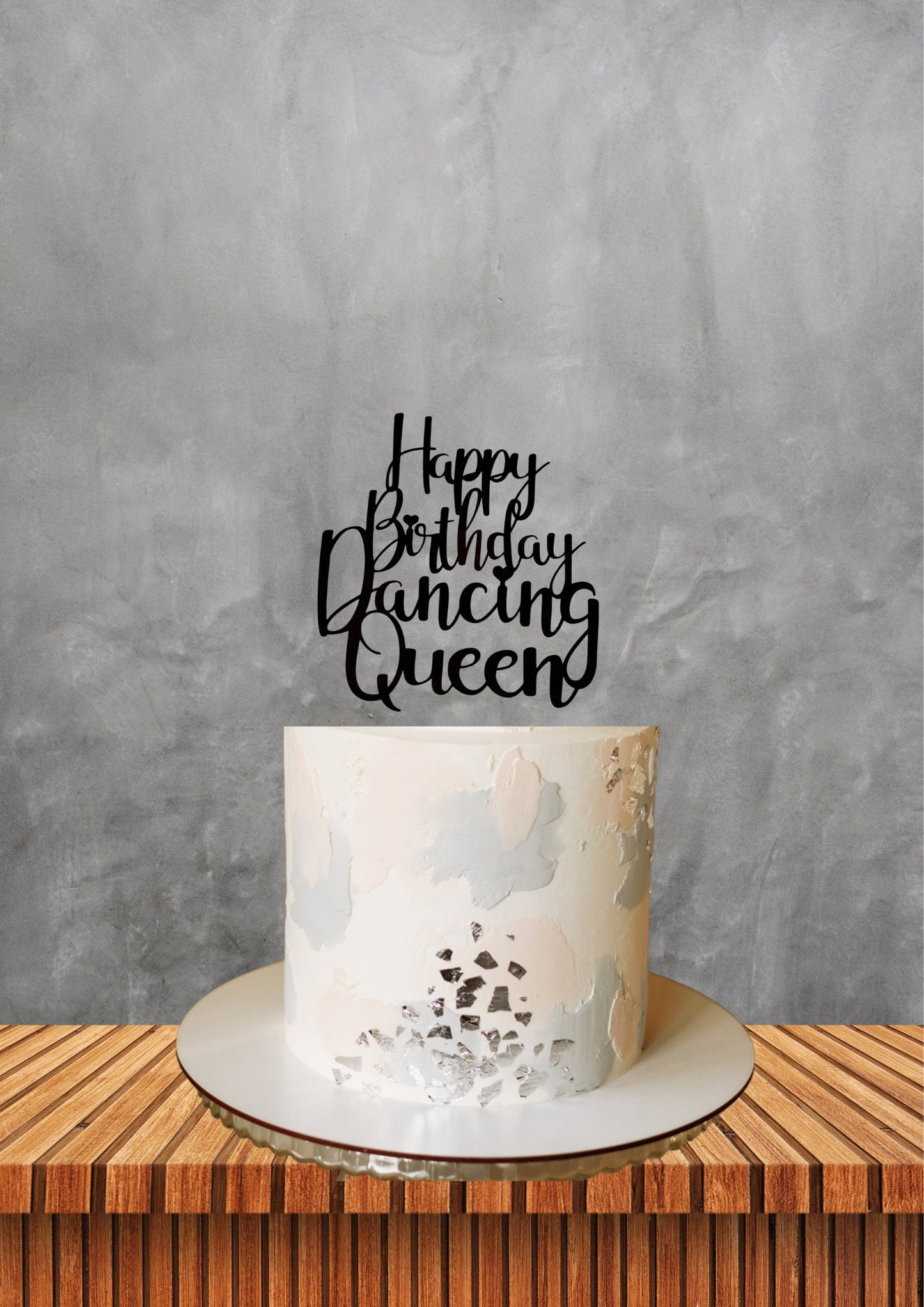 Dancing queen cake topper, birthday cake topper, cake decoration,