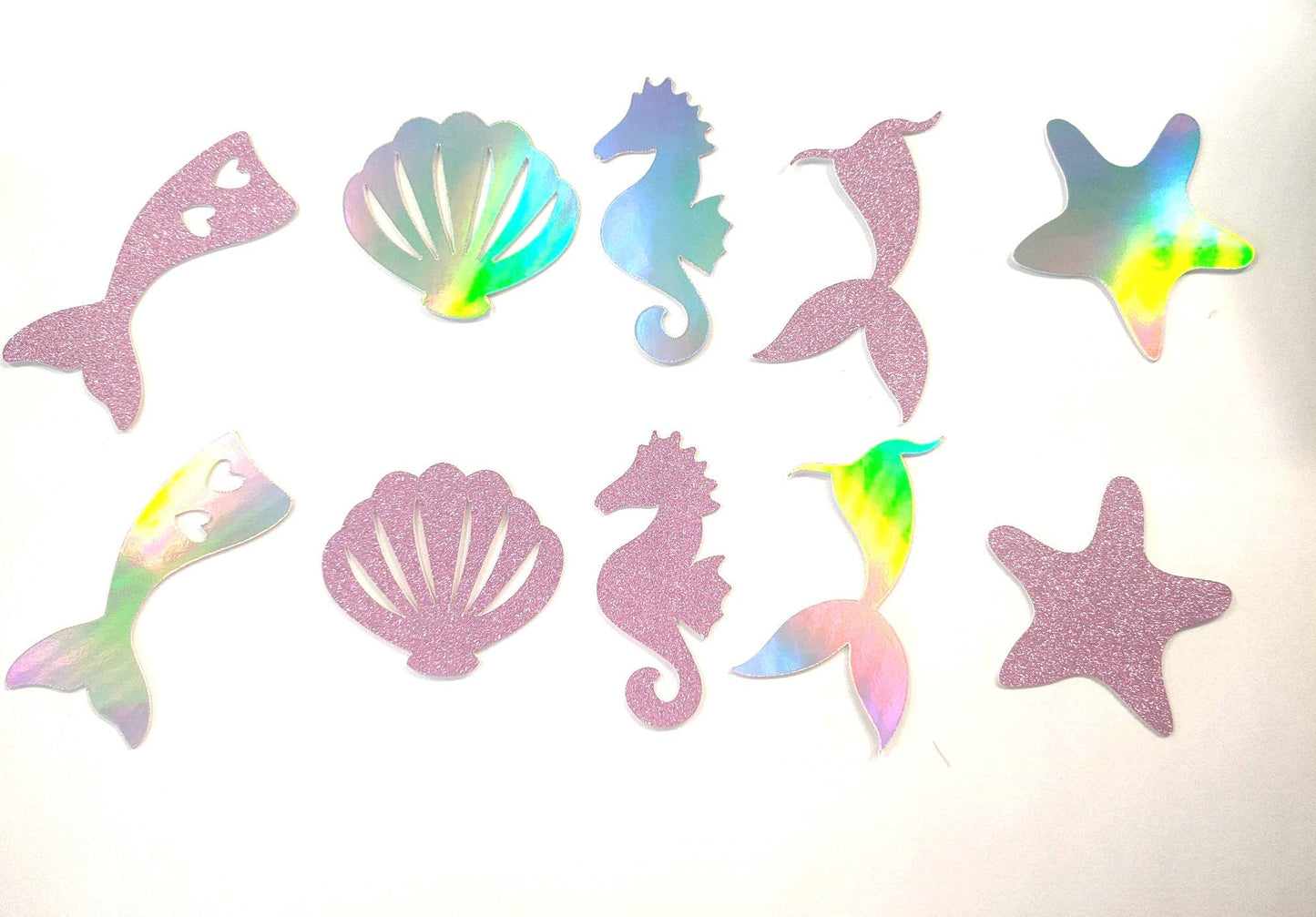 Mermaid cupcake toppers decoration Mermaid Tail Cupcake Picks Magical Ocean Theme Party Decoration mermaid birthday party tail cupcake