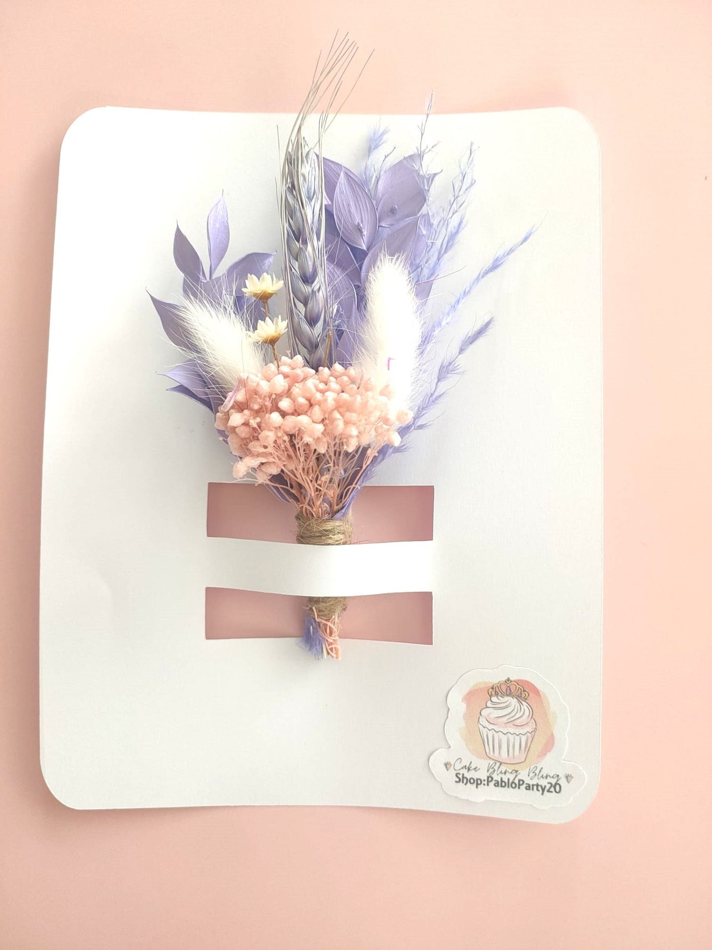 Dried Pink Flower Cake Decorations Stunning Wedding Cake flowers elegant Birthday Cake custom charm