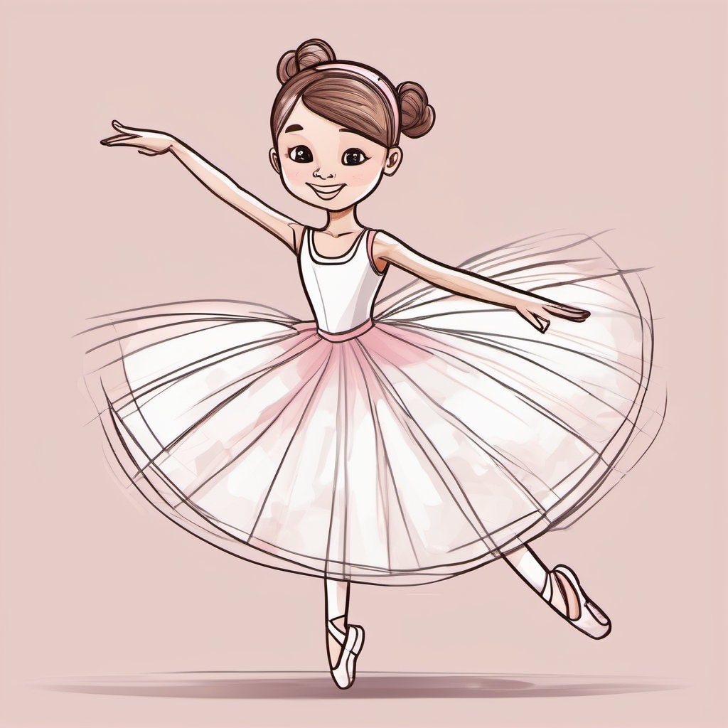 Custom Ballerina Cake Topper Ballet Birthday Party Decoration