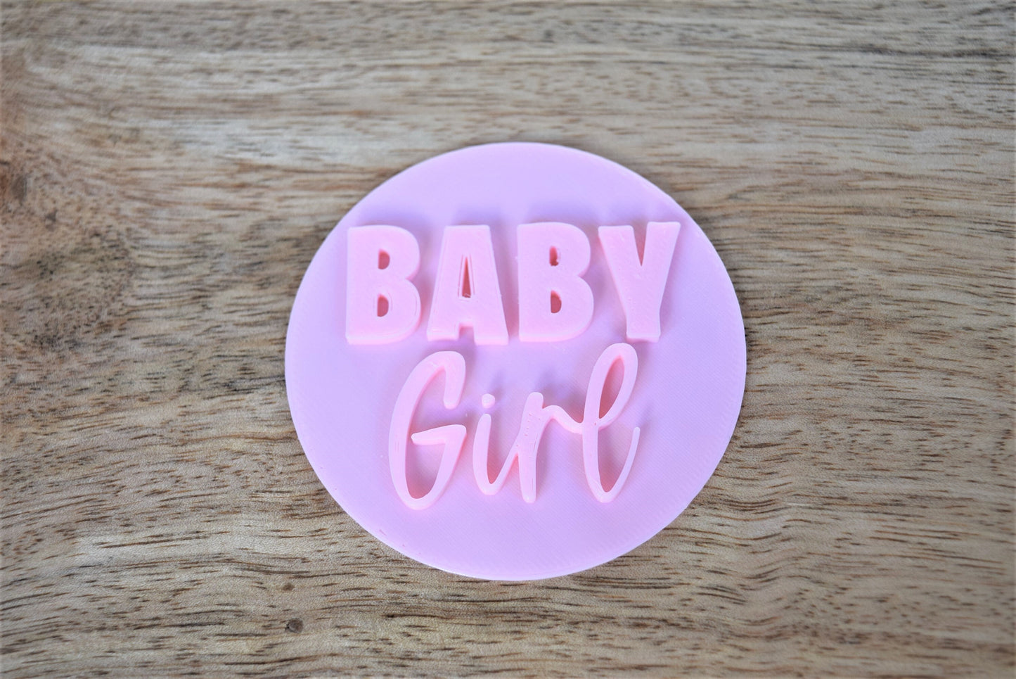 Baby Girl cookie embosser decoration tool cupcake topper design baby review fondant stamp embellishment cookie impression tool