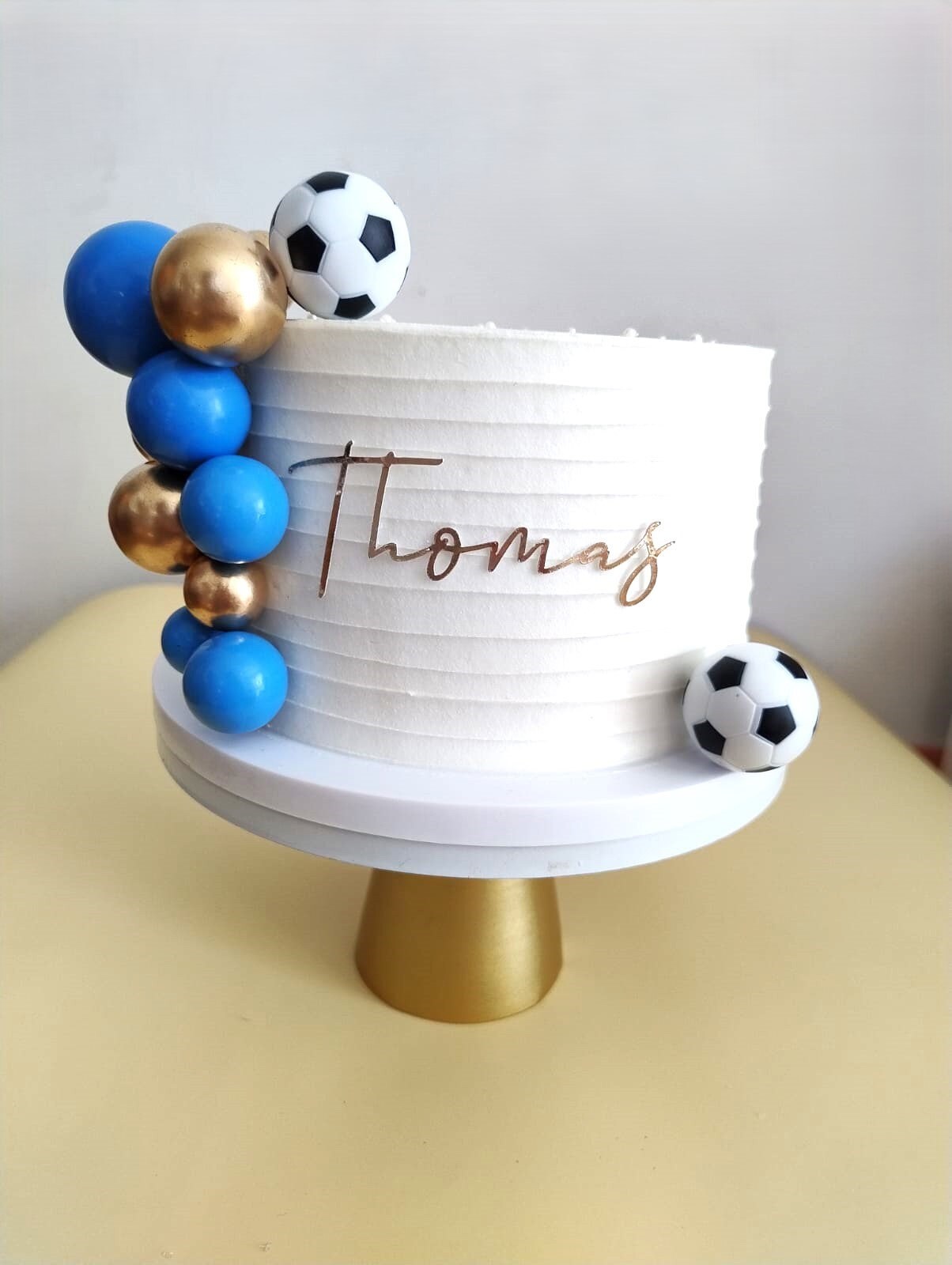 Football bundle cake topper birthday party  sporty touch cake decoration